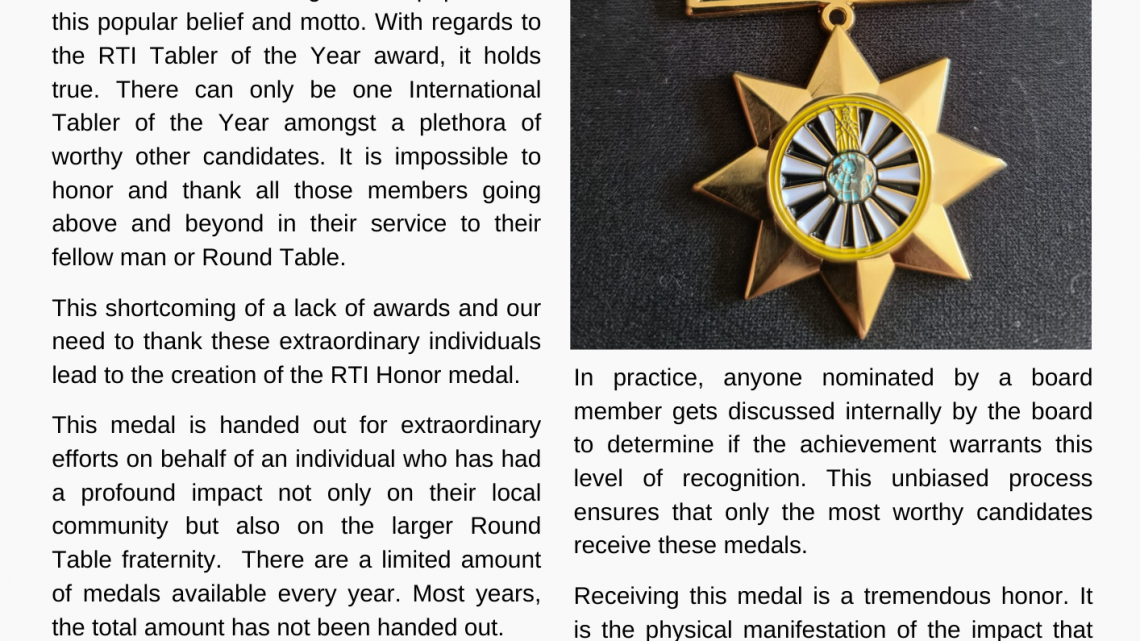 Monthly Features Round Table Southern Africa